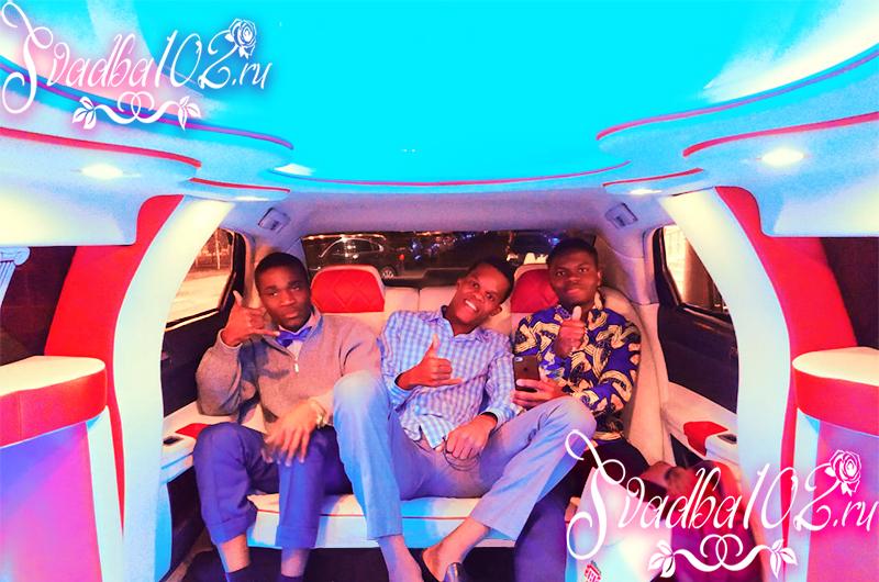 Мальчишник - Вечеринка на лимузине Крайслер 300c